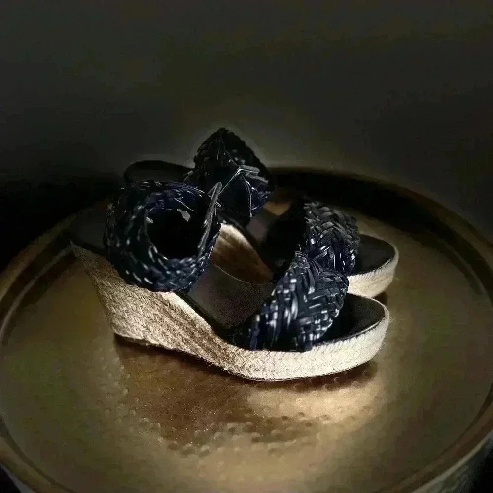 Hermès Sophia Leather Espadrilles